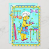 Invitation du chef de chien (Devant / Derrière)