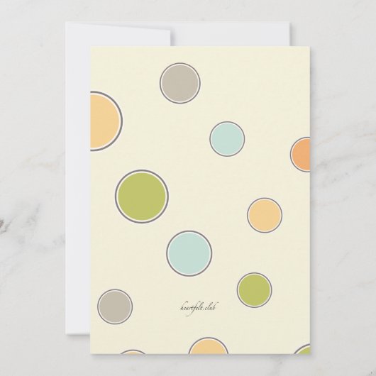 Invitation Du Chef Du Dîner De Thanksgiving (Dos)