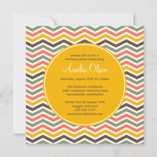 Invitation du Chevron Party
