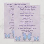 Invitation du Children's Memorial Hospital (Devant / Derrière)