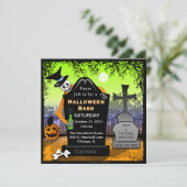 Invitation du cimetière d'Halloween Bash (Debout devant)