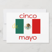 invitation du cinco de mayo (Devant)