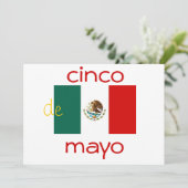 invitation du cinco de mayo (Debout devant)