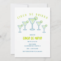 Invitation du Cinco de Mayo Party