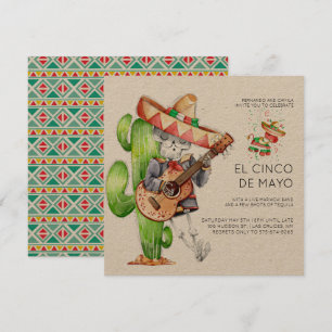 Invitation du Cinco de Mayo Party