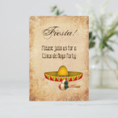 Invitation du Cinco de Mayo Party (Debout devant)