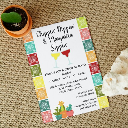 Invitation du Cinco de Mayo Party