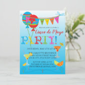 Invitation du Cinco De Mayo Party (Debout devant)