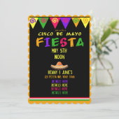 Invitation du Cinco De Mayo Party (Debout devant)