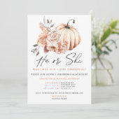 Invitation du Citrouille à la révélation du genre, (Debout devant)