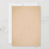 Invitation du Citrouille Carving Party (Dos)