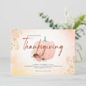 Invitation du Citrouille de Parties scintillant d' (Debout devant)