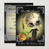 Invitation du citrouille Slayer Halloween Party (Devant / Derrière)