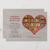 Invitation du club de lecture (Devant / Derrière)