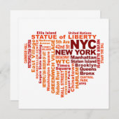 Invitation du CNY - personnaliser ! (Devant / Derrière)