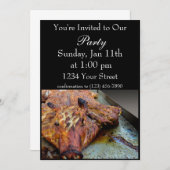 Invitation du cochon (Devant / Derrière)