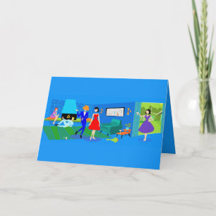 Invitation du Cocktail de Palm Springs Atomique