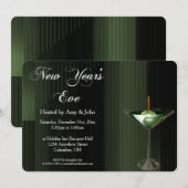 Invitation du Cocktail du Nouvel An 2 (Devant / Derrière)