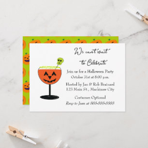 Invitation du Cocktail Halloween