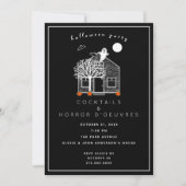 Invitation du Cocktail Halloween (Devant)