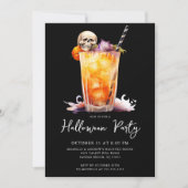 Invitation du Cocktail Halloween (Devant)