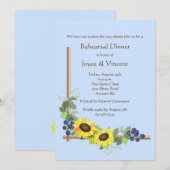 Invitation du Coin des Tournesols (Devant / Derrière)