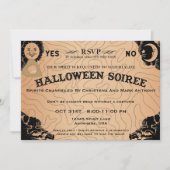 Invitation du comité d'Halloween Soiree Spirit (Devant)