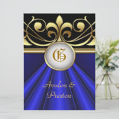 Invitation du comte de la couronne d'or de la soie (Debout devant)