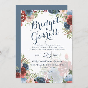 Invitation du concepteur de pompiers Texte et mono