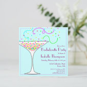 Invitation du Confetti Bachelorette Party (Debout devant)