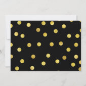 Invitation du Confetti Gold 60e anniversaire (Dos)