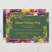 Invitation du Confetti Party (Devant / Derrière)