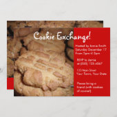 Invitation du Cookie Exchange Party (Devant / Derrière)