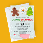 Invitation du Cookie Exchange Party