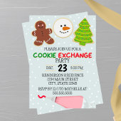 Invitation du Cookie Exchange Party