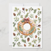 Invitation du Cookie Exchange Party (Dos)