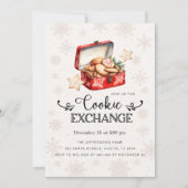 Invitation du Cookie Exchange Party, échange de co (Devant)