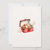 Invitation du Cookie Exchange Party, échange de co (Dos)