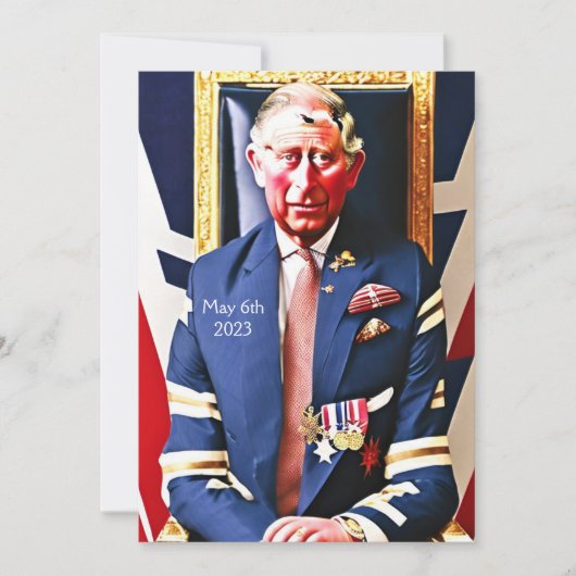 Invitation du Coronation Party (Devant)