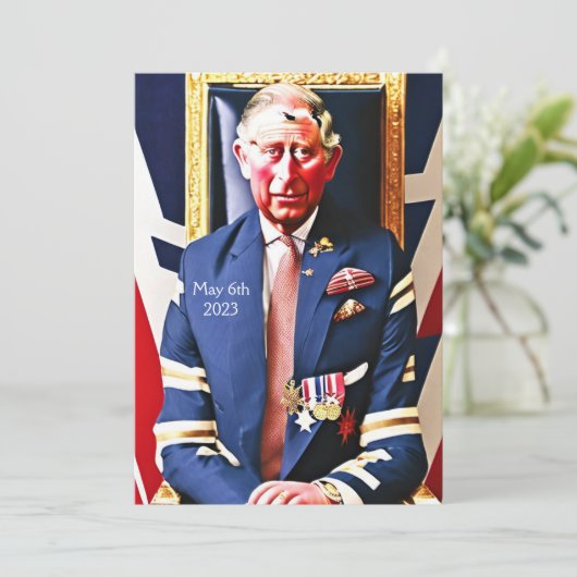 Invitation du Coronation Party (Debout devant)