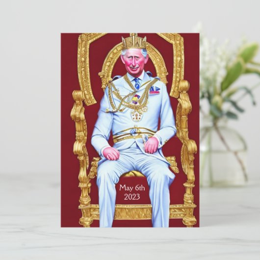 Invitation du Coronation Party (Debout devant)