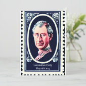 Invitation du Coronation Party (Debout devant)