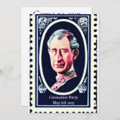 Invitation du Coronation Party (Devant / Derrière)