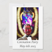 Invitation du Coronation Party (Devant)
