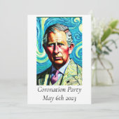 Invitation du Coronation Party (Debout devant)