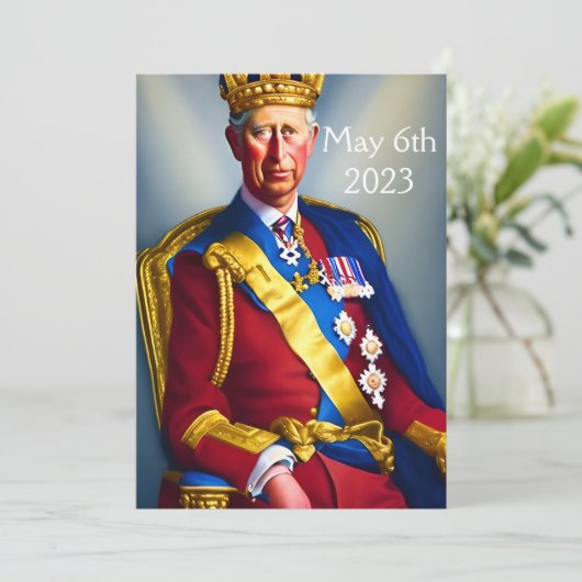 Invitation du Coronation Party (Debout devant)