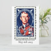 Invitation du Coronation Party (Debout devant)