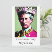 Invitation du Coronation Party (Debout devant)