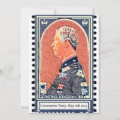 Invitation du Coronation Party (Devant)