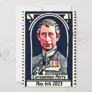 Invitation du Coronation Party